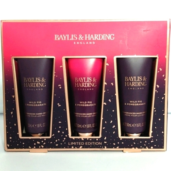 BAYLIS & HARDING LIMITED EDITION WILD FIG & POMEGRANATE HAND CREAM SZ 4.2oz. NWT - Picture 2 of 6